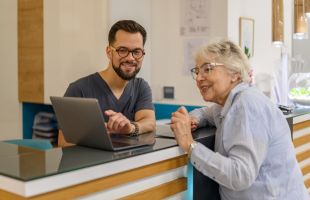 Eye exam virtual visit